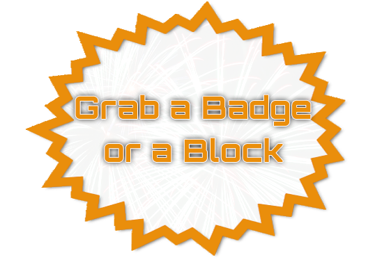 Grab a Badge or a block on Collect Stuff